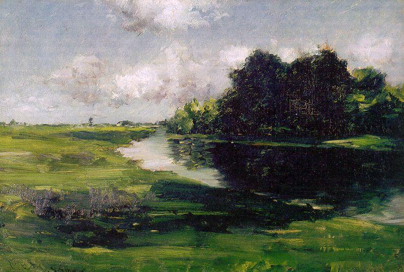 Chase, William Merritt Long Island Landscape after a Shower of Rain oil painting picture